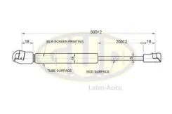 ����������� ��������� ����������� ��������� AUDI A6 Avant (4B, C5) 08/97-04/00 635N L=500/190MM GGS020119 ����