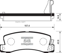 ������� ��������� �������� Toyota Celica 2.0 89-94/Camry 1.8-3.0 86-91 SP1208 SP1208 ����