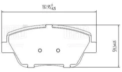 ������� ����. Kia Optima (11-) ����. �����. (����. ���� d=300��) (PF 2381) Trialli PF2381 PF2381 ����
