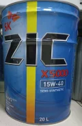 ZIC X5000. 15W-40, �����������������, 20��. ����