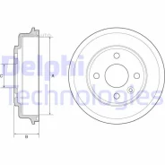 ������� ��������� ������ (200 x 40,5 mm) 4 ���. Chevrolet Aveo (T300) 1,2-1,6/D 03/11- BF554 ����