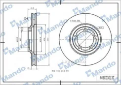 ���� ��������� �������� ��� 314*24 2*45 2 ������������� Mitsubishi MBC030139 ����