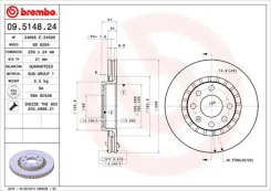 09.5148.24_���� ���� 09514824 Brembo 09514824 ����