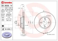 09.9559.11_���� ���� 09955911 Brembo 09955911 ����