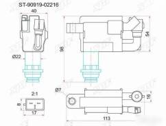   toyota 1JZ#/2jzge JZX10# 96-00/1 SAT ST-90919-02216 ST9091902216 