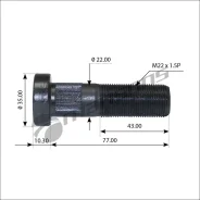 ������� �������� SAF M22x1.5/L=78 Mansons 600.122 600122 ����