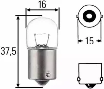 ����� 12V R5W 5W Carberry 32CA15 32CA15 ����