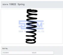 ������� ������ Volvo FH4 21634891 SE-M 15822 15822 ����