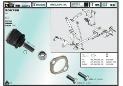 ������� ������ ��� Scania HD-Parts 305768 305768 ����