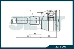 ���� ������� JETT V43-8244 JETT Jettv438244RM V438244 ����