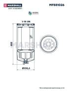    ,  ,  Doosan DX300LC (MF551026) Marshall MF551026 MF551026 