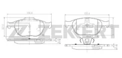 ������� �������� FORD Tourneo Connect 02-, Transit Connect 02- Fiesta V 05-, Focus 02- BS2924 BS2924 ����