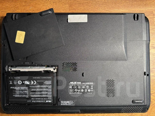 Asus K50C. 15.6", 1,2����, WiFi: 1, Bluetooth: 1 ����