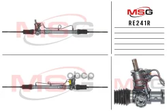 ������� ����� � ��� ��������������� Renault Megane I 1996-2003, Renault Megane Scenic I 1996-2001 MSG rebuilding ���. RE241R RE241R ����