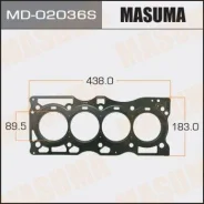 ��������� ��� Nissan Avenir/Bassara/Murano/Presage/�Primera/Teana/X-Trail QR20/25DE 01- (������) Masuma MD02036S ����