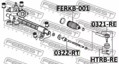 ���� ������� | ����� ����/��� | Febest 0322-RT 0322RT ����