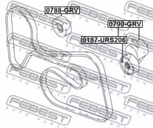 ����� �������� Febest 0788-GRV 0788GRV ����