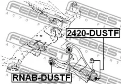 ����� ������� ��������� ������� ������ | ����� ����/��� | Febest 2420-Dustf 2420DUSTF ����