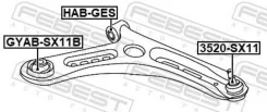 ����������� ��������� ������� ������ | ��� ����/��� | Febest GYAB-SX11B GYABSX11B ����