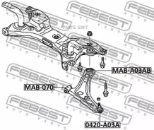 ����������� ��������� ������ | ��� ����/��� | Febest MAB-A03AB MABA03AB ����