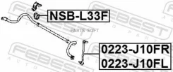 ������ ��������� ������������� d23 | ����� ����/��� | Febest NSB-L33F NSBL33F ����