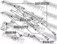 ����������� ������ ���������� ���� | ��� ����/��� | Febest RNAB-008 RNAB008 ����