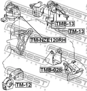 ������� ��������� (��������������) | ����/��� | Febest TM-NZE120RH TMNZE120RH ����