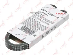 ������ ������������ (EPDM, Power Max) Lynxauto 4PK0813 4PK0813 ����