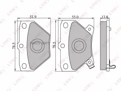 ������� ��������� �������� | ��� | Lynxauto BD-7538 BD7538 ����