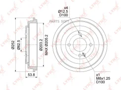 ������� ��������� | ��� | Lynxauto BM-1194 BM1194 ����