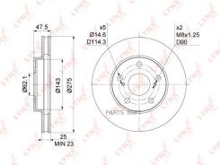 ���� ��������� ������������� (275x25) | ����� | Lynxauto BN-1181 BN1181 ����