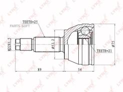   |  / | Ford Fusion, Fiesta 1.6 01- Lynxauto CO-3009 CO3009 