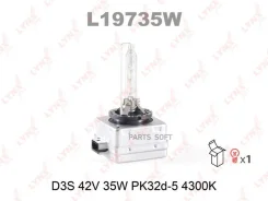 ����� D3S 42V 35W PK32D-5, 4300K Lynxauto L19735W L19735W ����