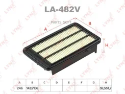 ������ ��������� Lynxauto LA-482V LA482V ����