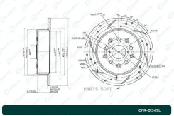 ���� ��������� ��������������� G-brake GFR-01349L ����� G-Brake GFR-01349L GFR01349L ����