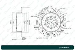 ���� ��������� ��������������� G-brake GFR-01349R ������ G-Brake GFR-01349R GFR01349R ����