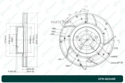 ���� ��������� ��������������� ������������� G-brake GFR-02244R ������ G-Brake GFR-02244R GFR02244R ����