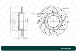 ���� ��������� ��������������� ������������� G-brake GFR-01933R ������ G-Brake GFR-01933R GFR01933R ����