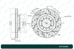 ���� ��������� ��������������� ������������� G-brake GFR-02331L ����� G-Brake GFR-02331L GFR02331L ����