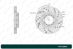 ���� ��������� ��������������� ������������� G-brake GFR-02814L ����� G-Brake GFR-02814L GFR02814L ����