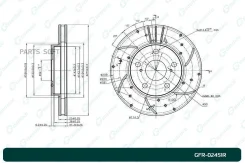 ���� ��������� ��������������� ������������� G-brake GFR-02451R ������ G-Brake GFR-02451R GFR02451R ����