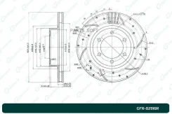 ���� ��������� ��������������� ������������� G-brake GFR-02916R ������ G-Brake GFR-02916R GFR02916R ����