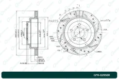 ���� ��������� ��������������� ������������� G-brake GFR-02950R ������ G-Brake GFR-02950R GFR02950R ����