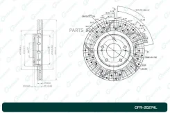 ���� ��������� ��������������� ������������� G-brake GFR-20274L ����� G-Brake GFR-20274L GFR20274L ����