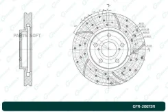 ���� ��������� ��������������� ������������� G-brake GFR-20672R ������ G-Brake GFR-20672R GFR20672R ����