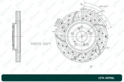 ���� ��������� ��������������� ������������� G-brake GFR-20756L ����� G-Brake GFR-20756L GFR20756L ����