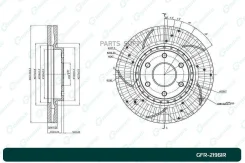 ���� ��������� ��������������� ������������� G-brake GFR-21961R ������ G-Brake GFR-21961R GFR21961R ����