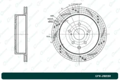 ���� ��������� ��������������� ������������� G-brake GFR-21833R ������ G-Brake GFR-21833R GFR21833R ����