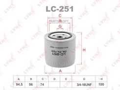 ������ �������� Lynxauto LC-251 LC251 ����