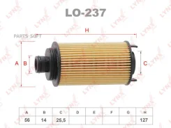 ������ �������� (��������) Lynxauto LO-237 LO237 ����